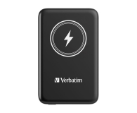 Verbatim Charge 'n' Go Magnetic Wireless Power Bank 10000mAh czarny - 1236529 - zdjęcie 1